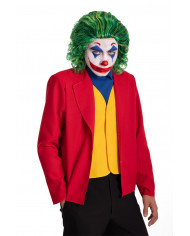 Green wig to impersonate Joker, the prince of crime spanning