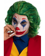 Green wig to impersonate Joker, the prince of crime spanning