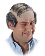 Peluca Vito con gorro de lÃ¡tex en estuche