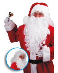 White Giant Wig And Beard In Bag