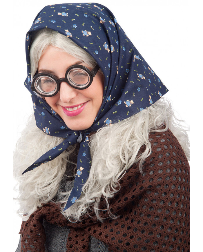 Befana Wig W/Headchief In Box