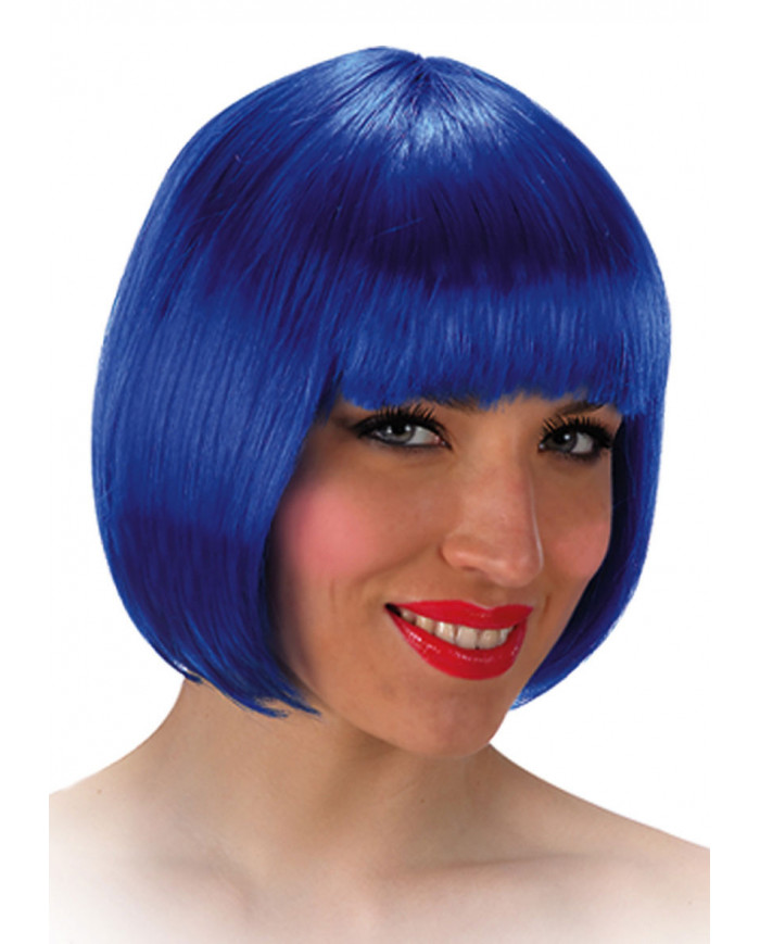 Blue Lovely Wig In Polybag