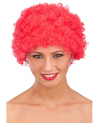 Curly Red Wig In Bag (60 Grs)