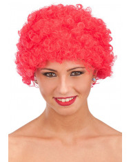 Curly Red Wig In Bag (60 Grs)
