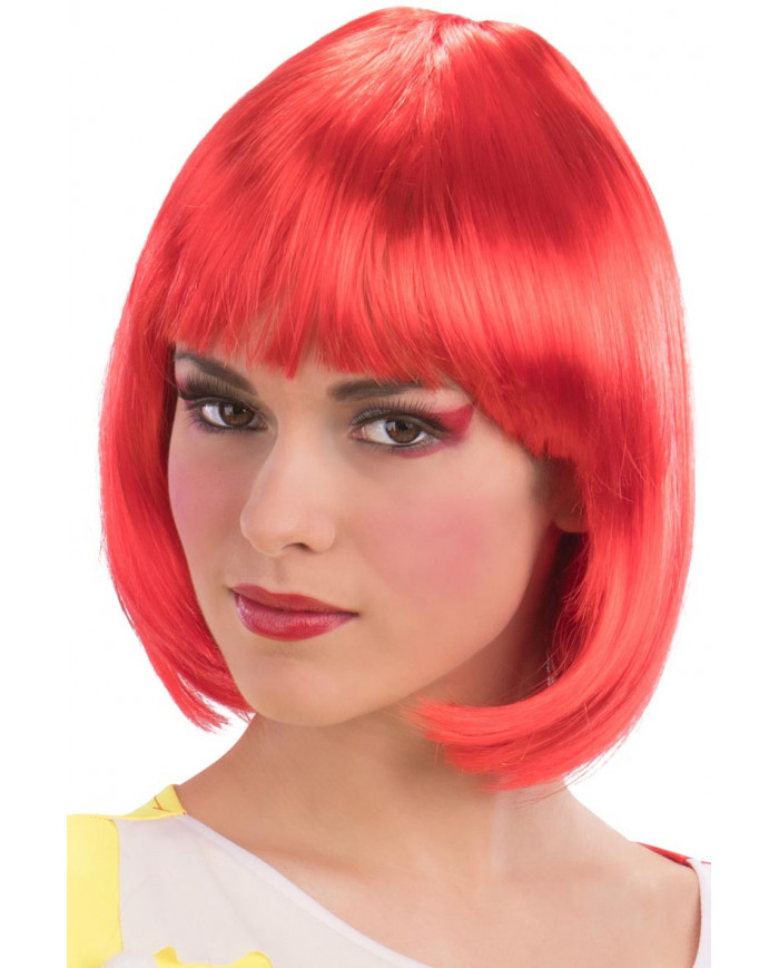 Pin Up Red Wig In Bag