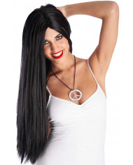 Extra Long Black Wig In Polybag