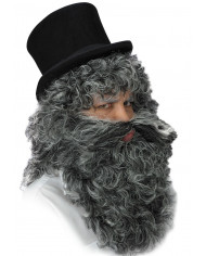 Grizzled Wig W/Beard In Polybag