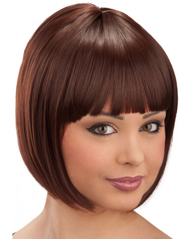Brown Wig Natural Effect In Box