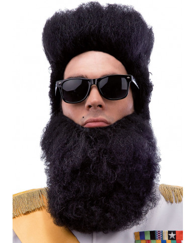 Dictator Wig And Beard In Box