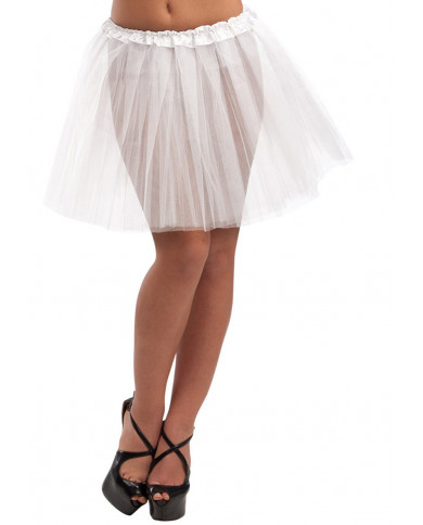 Ballettrock weiÃŸ L. ca. 38 cm EinheitsgrÃ¶ÃŸe in Beutel mit AufhÃ¤nger