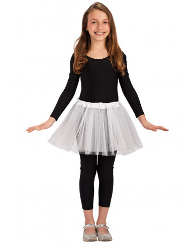 Ballettrock weiÃŸ fÃ¼r MÃ¤dchen L. ca. 30 cm EinheitsgrÃ¶ÃŸe in Beutel mit