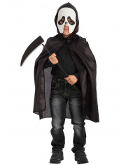 Black Ghost Set (Cap W/Hood And Mask In Eva + Sickle) In Bag