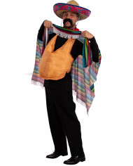 Filled fabric fake belly, comfortable to wear thanks to