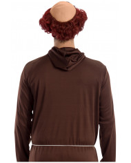 Costume da frate, adulto, taglia unica (L-XL) realizzato in