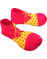 Fabric clown shoes with eva sole, indispensable to turn you
