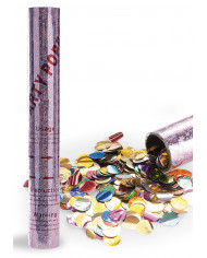 Compressed Air Metallic Confettis Shooter (Throw 7-8 Mt) H.Cm.30