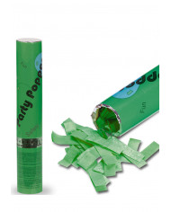 Konfettikanone druckluftbetrieben grÃ¼n H. ca. 30 cm in Aussteller