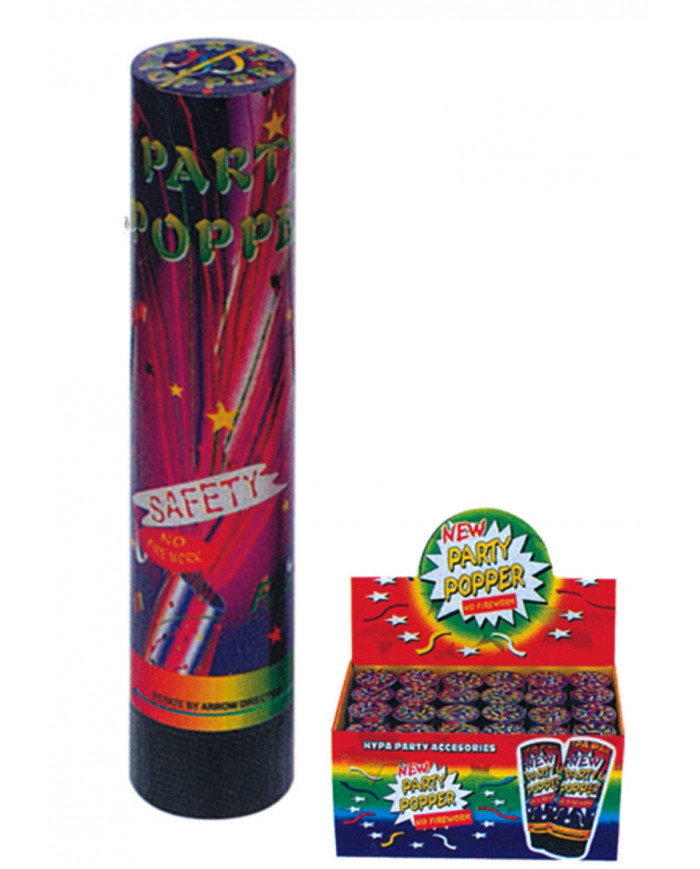 Spring Confettis And Streamers Shooter (Throw 2-3 Mt) H.Cm.21