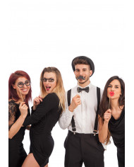 6 Sticks With Square Glasses In Pbh