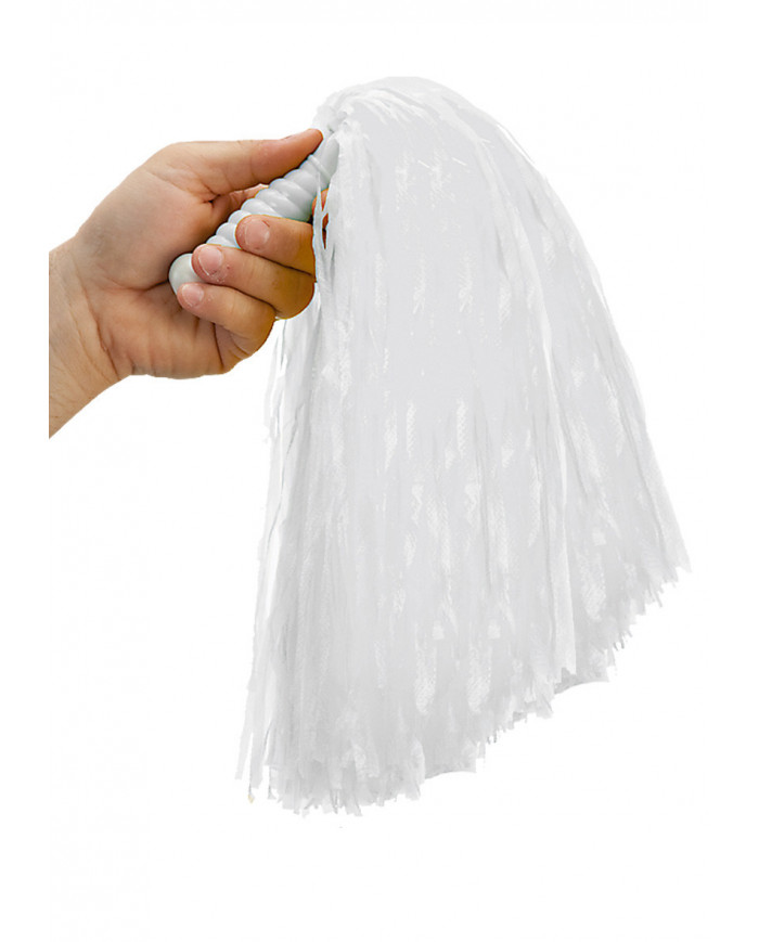 White Pon Pon W/Header