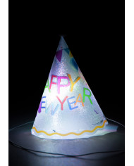 Lighting Mini Hat Happy New Year Cm 18 (Batt. Incl.)
