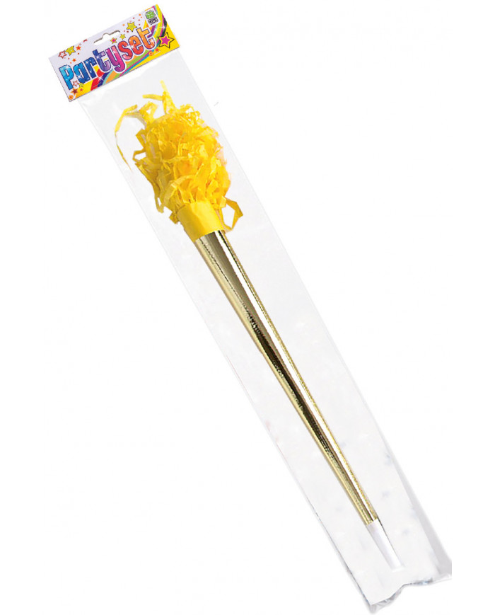 Tromba in carta metallizzata, lunga cm.50, per un tocco di luce