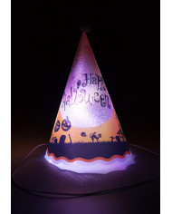 Lighting Orange Mini Hat Cm 18 (Batt. Incl.)