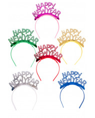 Confezione da 25 cerchietti in carta metallizzata con la