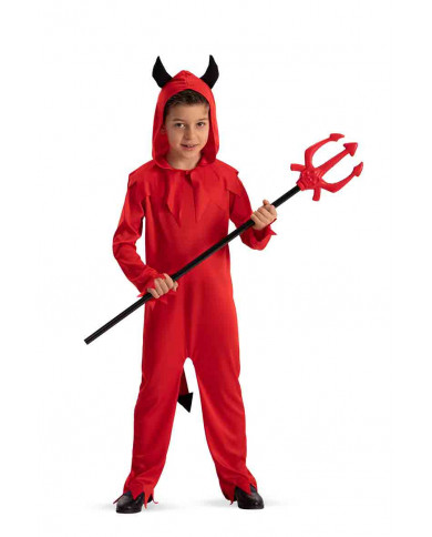 Costume da diavoletto per bambino. Si compone di una tuta