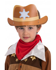 6 paper cow boy headpieces, perfect as gadgets at Birthday and