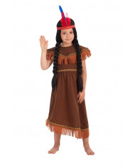Indian costume for kid with velvet dress