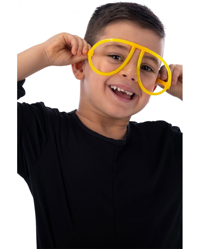 Occhiali in plastica fluorescente per bambino, perfetti per