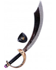 Pirate Sword With Band In Pb, Length Cm.45