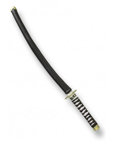 Espada de samurÃ¡i con funda de unos 76 cm de largo en bolsa con