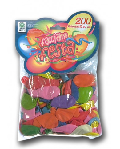 200 Balloons Diam.Cm.20 In Pbh