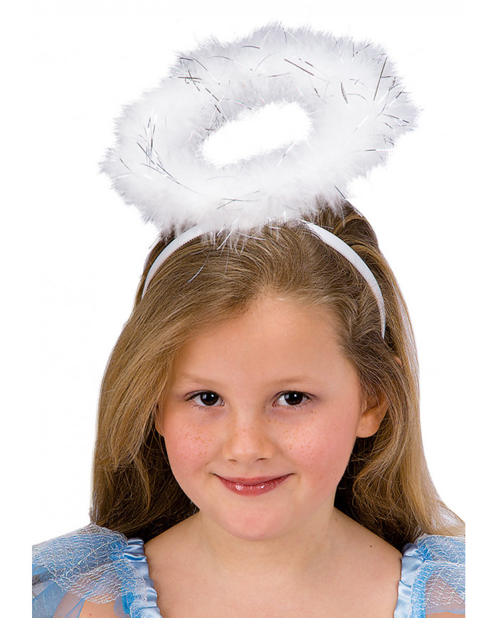 Angel Headband W/Marabout In Pbh