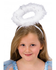Angel Headband W/Marabout In Pbh