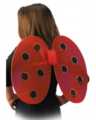 MarienkÃ¤fer-FlÃ¼gel H. ca. 30x40 cm in Beutel mit AufhÃ¤nger