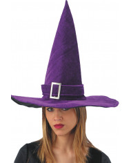 Purple Velvet Witch Hat Cm. 54