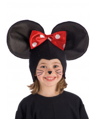 Pile Minnie Mouse Hat In Bag