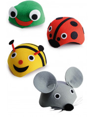 Calotte animal de compagnie pour enfants en feutre modÃ¨les assortis