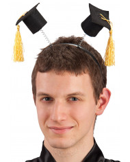 Haarreif mit Hochschulabsolvent-HÃ¼tchen mit AufhÃ¤nger