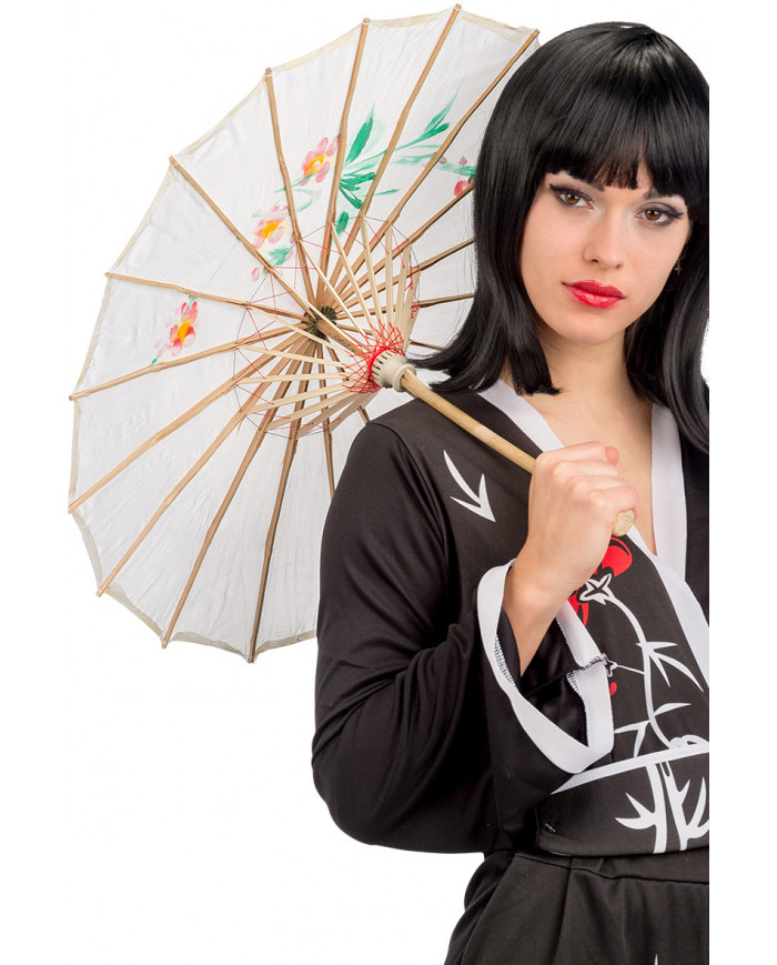 Paper umbrella in the typical Oriental style, will make your