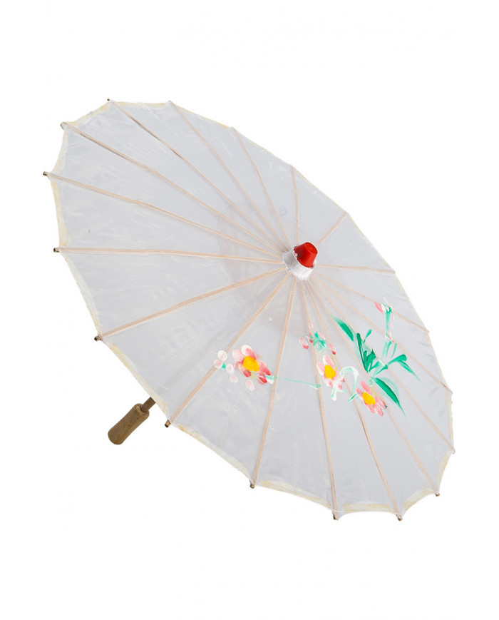 Paper umbrella in the typical Oriental style, will make your