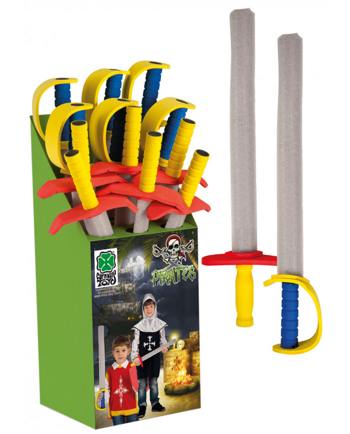 Schwert aus EVA L. ca. 64 cm verschiedene Modelle in Aussteller