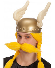 Elmo da gallico Asterix realizzato in plastica di colore