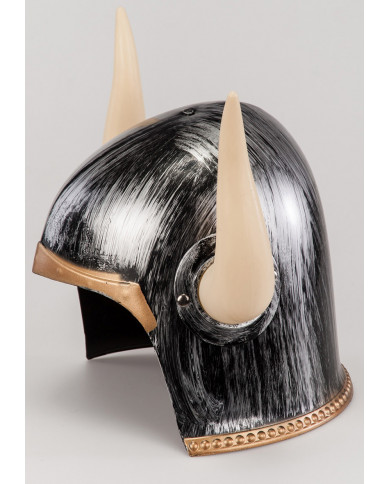 Casque Viking avec protection arriÃ¨re et Ã©tiquette volante / Ã©tiquette
