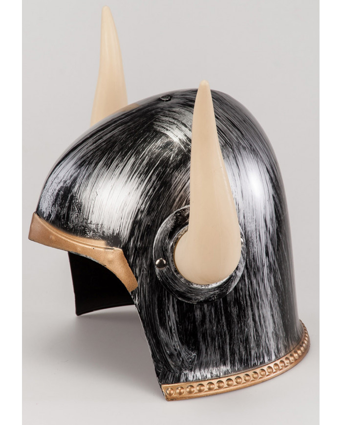 Casque Viking avec protection arriÃ¨re et Ã©tiquette volante / Ã©tiquette