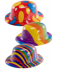 Assortment of bowler hats in different models, ideal as a