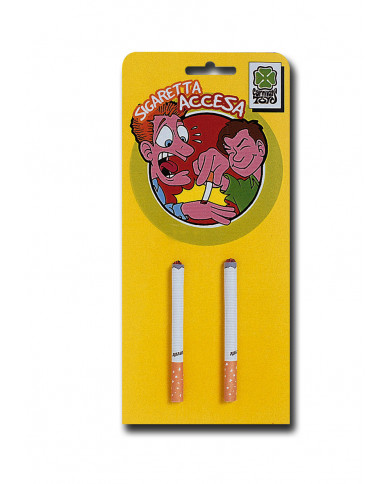2 Lighting Cigarettes In Blister
